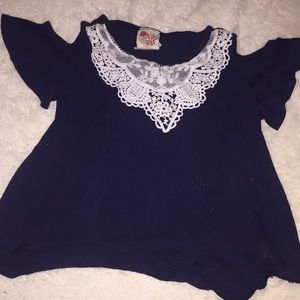 Girls summer shirts size 8